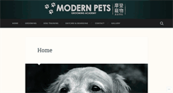 Desktop Screenshot of modernpetsgroomingacademy.com